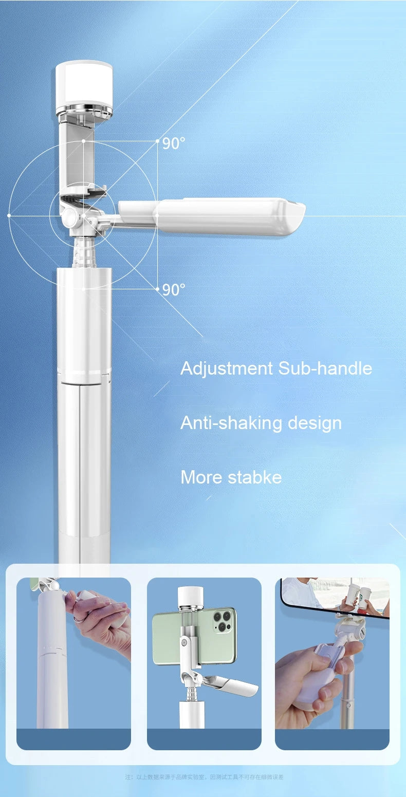 Trépied extensible sans fil Bluetooth, support pour téléphone et télécommande Trépied extensible sans fil Bluetooth, support pour téléphone et télécommande